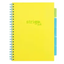 Strigo Ko�ozeszyt Pads A5 Neon ��ty linia 100 kartek
