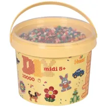 Midi koraliki w wiaderku 10000 element�w Hama