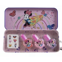 Zestaw lakier�w met. etui Minnie Mouse Markwins