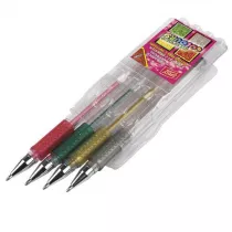 Easy Stationery elopis brokatowy 4 szt.