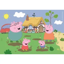 Puzzle 30 el. SuperColor. Peppa Pig Clementoni