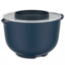 Mepal Miska do miksowania z pokryw odporn na rozchlapywanie Chef It Navy 102306018100 3 l
