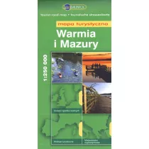 Mapa Turystyczna EuroPilot. Warmia i Mazury br