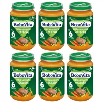 BoboVita Zupka warzywna z cielcin po 6 miesicu zgrzewka 6 x 190 g