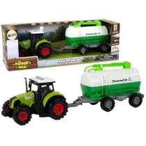 Traktor z przyczepk� cysterna LeanToys