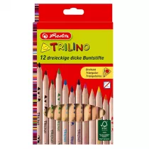 Herlitz Kredki Trilino 12 szt.