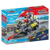 Playmobil City Action Quad terenowy jednostki specjalnej 71147