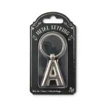 If Silver Letter Keyring - brelok do kluczy litera A