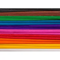 Happy Color Bibu�a marszczona MIX A, 10 kolor�w, 25x200 cm, 10 rolek 25 x 200 cm