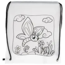 Worek szkolny do malowania Tinting motyl