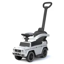 Jedzik z rczk Mercedes Benz G-Class biay Baby Mix