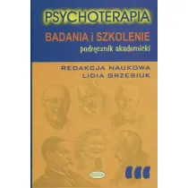 Psychoterapia. Badania i szkolenie