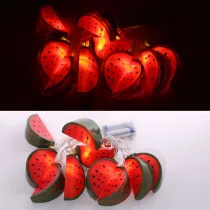 �a�cuch ze �wiat�ami LED, Arbuz