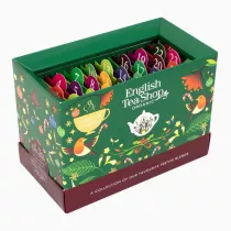 English Tea Shop Zielony kalendarz adwentowy z herbatami, 13 smakw, w saszetkach 25 x 1.78 g Bio