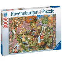 Puzzle 3000 el. Znaki s�o�ca Ravensburger