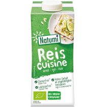 Natumi Zagęszczony produkt ryżowy do gotowania i pieczenia bez dodatku cukrów bezglutenowy 200 ml Bio
