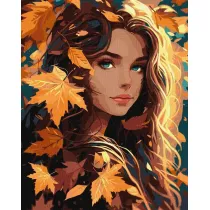 Ideyka Malowanie po numerach - Jesienne li�cie 40x50cm