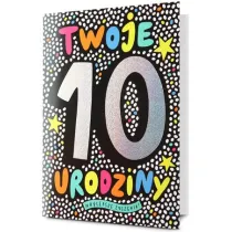 Karnet okazjonalny B6 z kopert� 10 Urodziny PAN DRAGON STAR-139