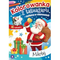 Malowanka A5  Kolorowanka z tatua�ami   �wiec� w ciemno�ci  Miko�aj SKRZAT 078824
