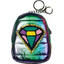 Targi Portfelik Puffy fioletowy STN 8790