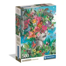 Puzzle 500 Head In The Jungle Clementoni