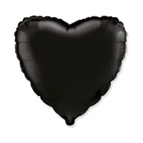 Godan Balon foliowy Serce czarne 46cm