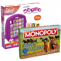 Pakiet: Monopoly. Konie i kucyki, Match Spirit Winning Moves