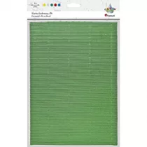 Titanum Karton karbowany A4 5 kolorw metalizowanych mix