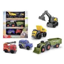 CITY Zestaw 5 pojazd�w, 8 cm Dickie Toys