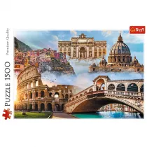 Puzzle 1500 el. Ulubione miejsca: Wochy Trefl