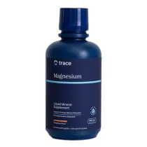 Trace Minerals Liquid Magnesium - 300 mg Magnesium Citrate suplement diety 473 ml