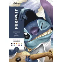 Disney. Portrety. Zagadkowe rysunki. Art therapy. Kolorowanka antystresowa