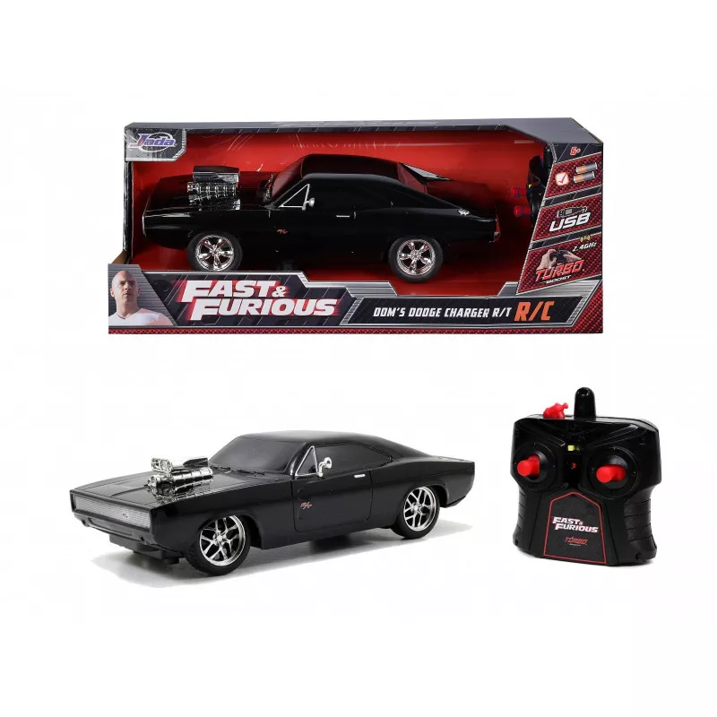 Fast&Furious RC 1970 Dodge Charger Dickie Toys - sklep Bee.pl