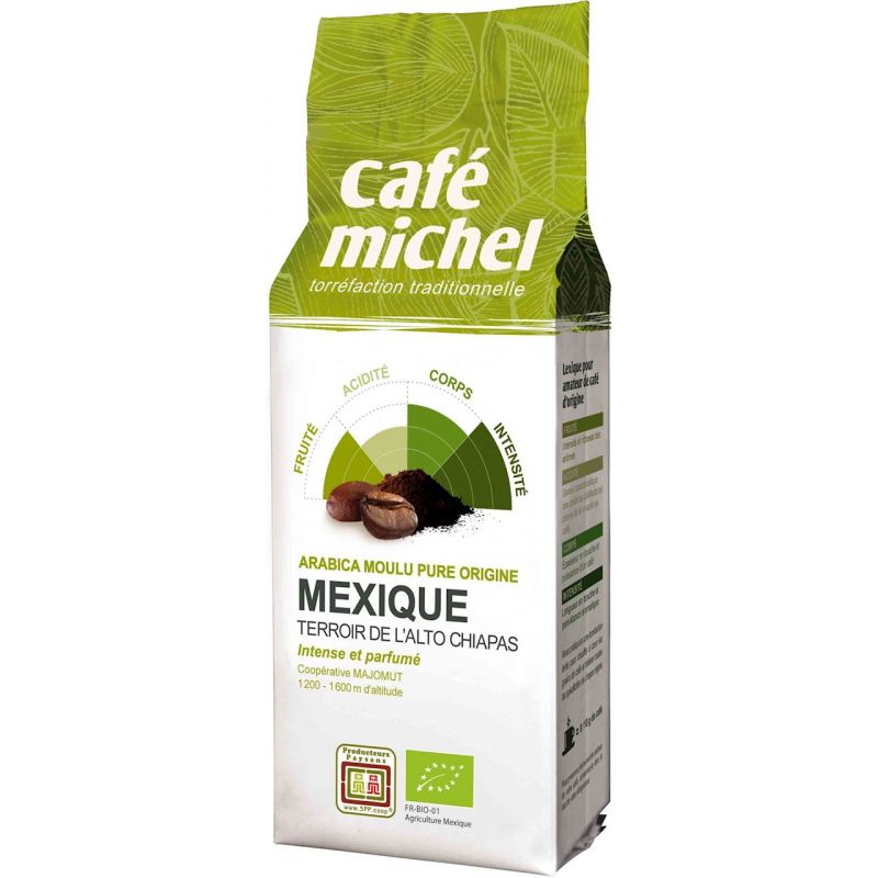 Cafe Michel Kawa mielona Arabica 100% Meksyk fair trade 250 g Bio