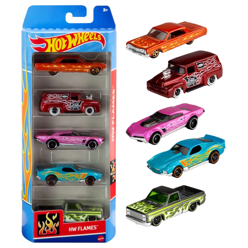 HOT WHEELS ミニカー3点セット Hot Wheels. Samochodziki Pięciopak 1806 zabawka Mattel - sklep Bee.pl