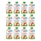 Holle Mus Brzoskwiniowy Pelikan (brzoskwinia - truskawka - jab�ko - owies) bezglutenowy po 6. miesi�cu �ycia Demeter Zestaw 12 x 100 ml Bio