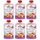 Holle Mus Jagodowy piesek (jab�ko - brzoskwinia - owoce le�ne) od 8 miesi�ca Demeter zestaw 6 x 100 g Bio