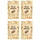True Dates Daktyle Creamy Peanut Butter zestaw 4 x 100 g