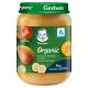 Gerber Organic Deserek banany z jabłkiem gruszką i brzoskwiniami dla niemowląt po 6 miesiącu 190 g Bio