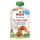 Holle Mus Brzoskwiniowy Pelikan (brzoskwinia - truskawka - jab�ko - owies) bezglutenowy po 6. miesi�cu �ycia Demeter 100 g Bio
