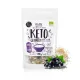 Keto granola - czarna porzeczka